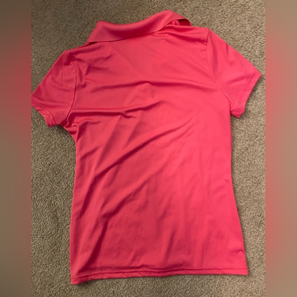 Women’s Pink Golf Polo - Picture 2 of 3